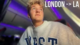 I flew to Los Angeles ALONE!