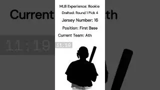 Guess the MLB Player Challenge #62 #guessinggame #mlbtrivia #dailytrivia #sportstrivia
