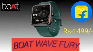 Boat Wave Fury Smart Watch Unboxing And Review