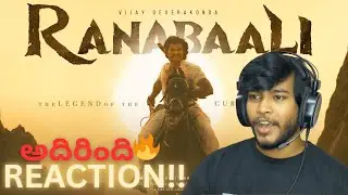 VD14 Is RANABAALI Glimpse Reaction 😱 | Vijay Deverakonda Mass Comeback 🔥