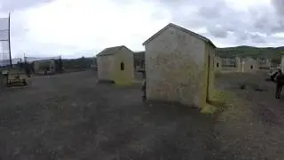 Riot Shield Block/Pistol Run | GoPro Paintball
