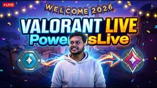 New Year 2026 Grind & Rank Reset 🔴 | VALORANT Live &ndash; Diamond Lobby India 🇮🇳 | PUBG PC Later
