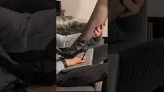 Office ASMR |Secretary take her Boss on a Break | Paper Tearing & High Heels for Stress Relief