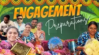 Engagement preparations #Fun #engagement #VForVaishu #unpacking #vaishupadhu #Pjfam #indiandiaries