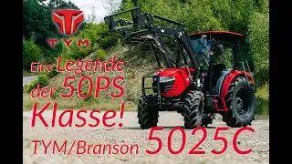Unver&auml;ndert legend&auml;r! Der TYM Branson 5025C Kompakttraktor