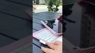 Turn iPad keyboard Case into Laptop with Typecase Flexbook 360 That Rotates (7 Backlit Colors)#ipad