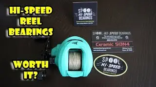 KastKing Spartacus Reel Bearing Upgrade with Spool Hi-Speed Bearings - ft KastKing KastPro Braid