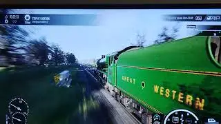 Driving Castle Claus 4073 on at the Southern Eastern high-speed railway 