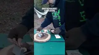 Ultralight Backpacking Camp Stove: Esbit Pocket Stove