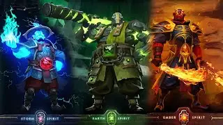 Dota Underlord Earth Spirit Storm Spirit Ember Spirit build