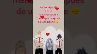 BNHA después de una noche 😏 y fondos de pantalla