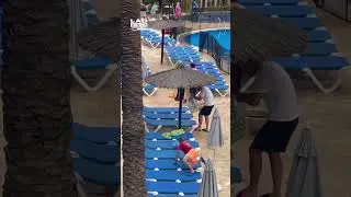 POV: It's 8am in Benidorm 💀 (🎥: ViralHog)