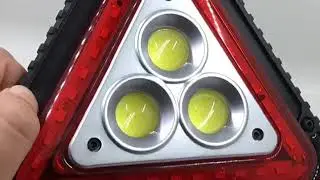Mini Triangle Led AA 18650 battery operated portable work emergency rechargeable flood light power c