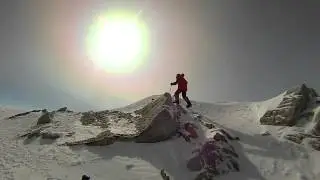 Amputee reached summit of Mt Vinson in Antarctica (4892m)