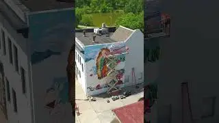 Work in Progress #Milwaukee #Mural #painting #virgendeguadalupe