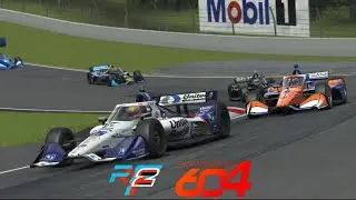 The Best Modern INDYCAR Race I've Had in Sim Racing