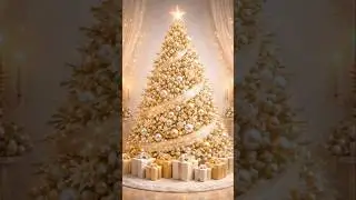 Elegant Luxury Christmas Tree #christmastree
