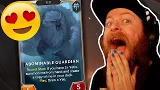 Are Yetis Strong Now?! Championless Yetis |  Runeterra Rise of the Underworlds | New Decks