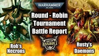 Rob's Round-Robin Tournament: Battle Report Game #1 Rob vs Rusty
