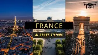 This France Video Is 100% AI 🤖 | AI Drone Visions #france #drone #ai