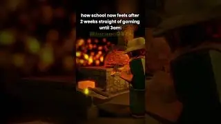 return to school 😔 | Roblox Studio #roblox #animation #moonanimator #relatable
