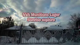 Sunrise Explore of an abandoned NVA munitions lager  Germany lostplaces urbex