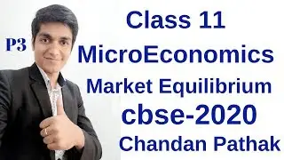 market equilibrium or price determination class 11 microeconomics by chandan pathak