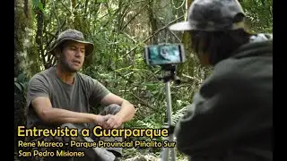 GUARDAPARQUES 🌱CHARLANDO con Rene Mareco que nos cuenta sobre el Parque Provincial Pi&ntilde;alito Misiones