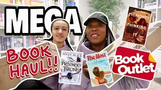 HUGE BOOK HAUL!! 📚 📦  | Mega Book Outlet Haul ✨ 📕