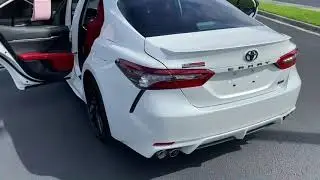 Toyota Certified Used 2021 Camry XSE with Cockpit Red Interior - VIN 4T1KZ1AK5MU054098
