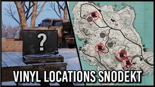 All Vinyl Spawn Locations on Batterie Snodekt - Vigor
