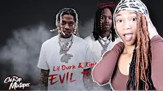 King Von & Lil Durk - Evil Twins ( Official lyric video) | Reaction