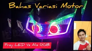 Projie LED Lexi, Alis RGB Remot, #projieled #lexi #variasilampu #alismotor