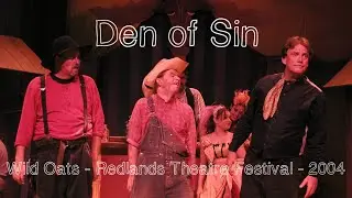 Scene from Wild Oats at Redlands Theatre Festival