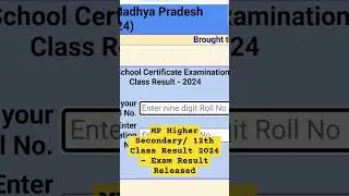 MP Higher Secondary/ 12th Class Result 2024 &ndash; Exam Result Released