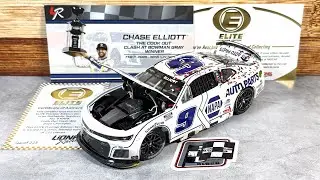 ОБЗОР: ELITE PREMIER Chase Elliott 2025 Cook Out Clash Win 1:24 NASCAR Diecast