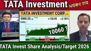 TATA Investment share latest news,hold or sell ?tata invest share analysis,tata invest share target