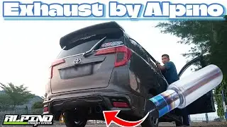 Toyota Calya Pasang Knalpot Alpino F03 Bruntip Begini Suaranya...!