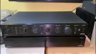 Audiolab 8000P Stereo Power Amplifier and Audiolab 8000C Stereo Preamplifier