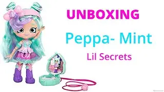 Shopkins lil Secrets | Peppa-Mint Shoppies Doll Secrets Locket Teeny