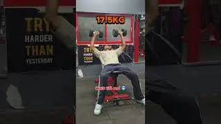 2.5kg to 40kg Dumbbell Press&hellip; This Happened