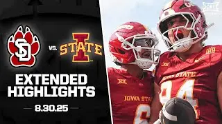 South Dakota vs. #22 Iowa State Extended Highlights | 2025 Big 12 Football