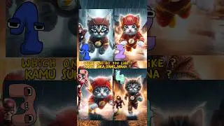 The Flash cat in AI trending #kucinglucu #cat #shorts
