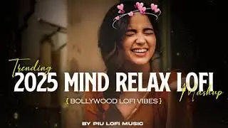 MIND RELEX LOFI SONG 💞| SLOWED + REVERB SONG 2025 | MIND RELAX LOFI SONG HINDI | LOVE MASHUP SONG