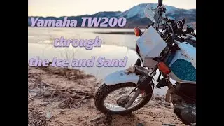 Yamaha TW200 Ice and Sand