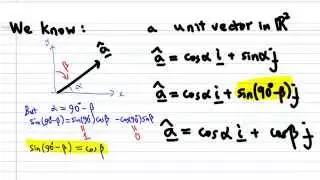 Motivation of Directional Cosines