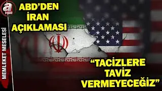ABD, İran İHA'sını düşürdü! ABD: İran tacizlerine taviz vermeyeceğiz | A Haber