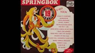 Hasta Ma&ntilde;ana Abba cover       SPRINGBOK HIT PARADE
