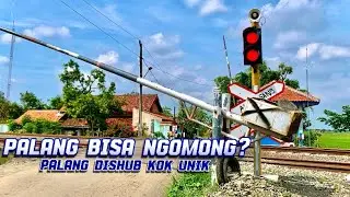 UNIK! Perlintasa Kereta Api JPL 270 Bulakelor Kabupaten Brebes
