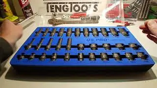 US Pro 3/8 impact socket set, solid, value for money set.
